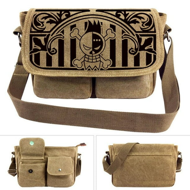 One Piece Canvas One Shoulder Messenger Bag Luffy One Shoulder Bag Logo Student School Bag Backpack Casual Bag Children s Gifts Walmart