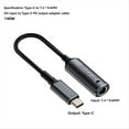thumbnail image 2 of 140W DC Cargador Portátil 5V 9V 20V DC 7,4x0,6mm Hembra A USB C Tipo C PD Convertidor de Adaptador de Corriente de Carga Rápida Cable, 2 of 5