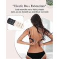 thumbnail image 4 of 3 Pcs Backless Bra Strap Converter for Backless Dress, 4 of 5