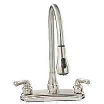 Empire Brass U-YNN2000N 8" Nickel Hi-Arc Pull-Down Kitchen Faucet