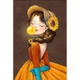 thumbnail image 1 of Cuadros Decorativos DIY 14CT estampado punto de cruz Kit girasol niña bordado A Tmvgtek embutido en tela, 1 of 9