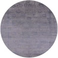 thumbnail image 1 of Ahgly Company Machine Washable Indoor Round Industrial Modern Viola Purple Area Rugs, 8' Round, 1 of 7