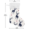 thumbnail image 3 of SKYSONIC Christmas Stocking Personalized Christmas Large Candy Stocking Hanging Gift Xmas Stockings Decoration 1 PC for Family Holiday Party Ornaments Decor Fireplace, 3 of 7