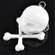 thumbnail image 1 of Regalo de Halloween parodia cabeza de calavera colador de té de silicona bolsa de té de acero inoxidable colador de té de calavera cafetera de té de silicona, 1 of 4
