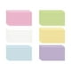 thumbnail image 1 of Tarjetas de memoria rayadas , blocs de notas para reuniones de escuelas de negocios 300 hojas multicolor, 1 of 8