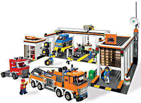 silhuet Hjemland Statistisk LEGO City Garage (7642) - Walmart.com