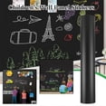 thumbnail image 4 of 45X100cm Magnetic Chalkboard Wall Stickers Children Chalk Drawing Note Board Office Whiteboard Green, 4 of 5