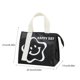 thumbnail image 5 of Bolsa De Pícnic Triángulo portátil Bolsas de picnic Bolsa de almuerzo con aislamiento de película de aluminio (Negro) Ehuebsd Para Estrenar, 5 of 9
