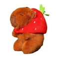 thumbnail image 3 of Llavero de peluche Hugo Juguete realista Carpincho Mochila suave, 3 of 7