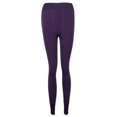 thumbnail image 1 of Mallas térmicas para mujer, de invierno, leggings con cálido, suave, opaco, fuerte, elástico, 92,5 cm Morado Hugo Polainas forradas de vellón para mujer, 1 of 9