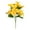 Yellow, variant on Valentine's Day Imitation Flower Cutting Decoration 12 inch Wedding Handheld Artificial Flowers Pick Stem for Livingroom Party Decor