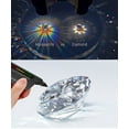 thumbnail image 4 of Engagement Rings,5pcs 3mm moissanite 925 Sterling Silver,Womens Rings Jewelry,Promise Rings, 4 of 9