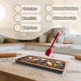 thumbnail image 2 of Urxirha Rectangular Tart Pans Non-Stick Quiche Pans with Removable Bottom, Large Size 14-Inch Pie Pans, 2 of 6