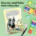 thumbnail image 5 of 1 Funny Baby Card with Envelope - Robot Parents Baby C7238BBG, 5 of 6