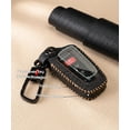 thumbnail image 5 of Key Fob Cover Compatible with Toyota RAV4 Highlander Camry Avalon 4Runner Corolla Prius 2021-2026 Keychain Case Holder Protector,Black, 5 of 8
