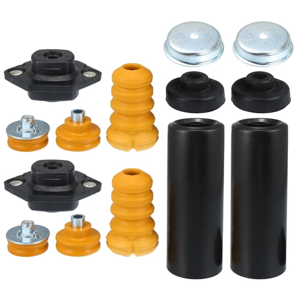 Unique Bargains Car Rear Upper Lower Bumper Shock Mount No.33506767010/33526768544 for BMW E82 128i 2008-2013 1 Set