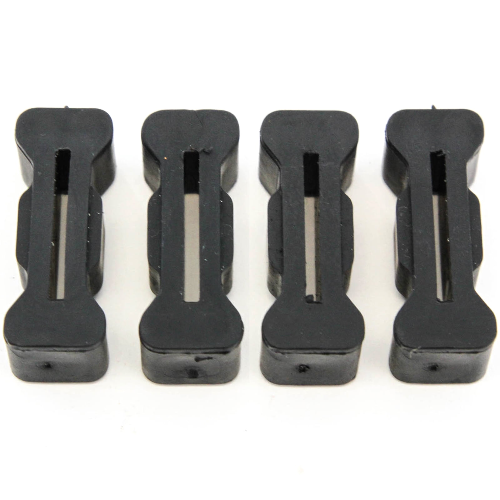 Red Hound Auto 4 Rubber Tailgate Latch Bumpers Compatible with Chevrolet GMC S10 Sonoma 15726082