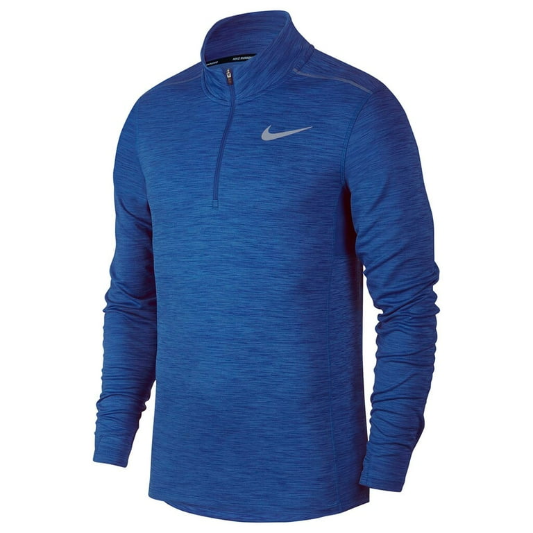 Men s Nike Pacer Half Zip Running Top Team Royal