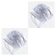 thumbnail image 4 of Qarigey Gorro holgado con diamantes de imitación Skullies invierno Color liso elegante moda flor patrón sombreros doble capa cálido gorro Blanco 2Conjunto, 4 of 6