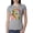 Heather Grey, variant on Neon Lab Dog Lover Shirt | Labrador Dogs Speak To Those Who Listen | Dean Russo Art Animal Lover Womens Slim Fit Junior Tee, Red, Medium