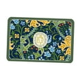 thumbnail image 3 of DOLITY Kitchen Absorbent Drain Pad Dinnerware Placemat Dish Drying Mat Farmhouse Dishes Blue Green Yellow, 3 of 9