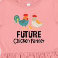 thumbnail image 4 of Inktastic Future Chicken Farmer Childs Girls Toddler Dress, 4 of 5