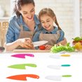 thumbnail image 2 of kurtrusly Kids Cooking Sets Real Kitchen Tools Children Cutter Chef Set Cookware Cake Salad Versatile Dishes Cutting Ergonomic Handles Type 32, 2 of 6