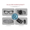 thumbnail image 3 of 800ml 35W/50W Ultra Cleaning Machine Clock With False Teeth Glasses Jewelry Jade Jewelry Diamond Ring Cleaner, 3 of 6