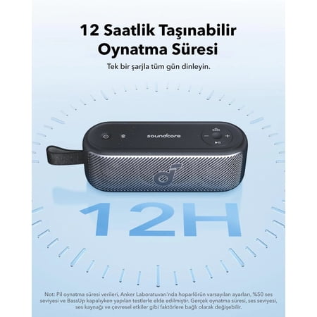 Anker Soundcore Motion 100 Bluetooth Speaker - Black - 20W - IPX7