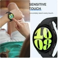 thumbnail image 5 of KOMI [2Pack for Samsung Galaxy Watch 6 2023 Screen Protector Case 44mm Accessories, Protective Face Cover for 44 mm, Hard Bumper Built-in Tempered Glass Film for Women Men (44mm), 5 of 7