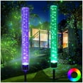 thumbnail image 2 of Solar Acrylic Bubble Color Changing Lights for Garden Patio Pathway Decoration, 2 of 6