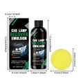thumbnail image 4 of Neorosiri Automotive Headlight Restoration Kit - Easy-to-Use Polishing Agent for Enhanced Visibility and Protection - Suitable for Cars, Trucks, and SUVs, 4 of 9