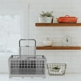 thumbnail image 1 of BEADCEST Durable Dishwasher Basket For Cutlery Plastic Grey 1Set, 1 of 6