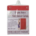 thumbnail image 3 of Venice Elegant Home Heavy Duty Vinyl Shower Curtain Liner With 12 Metal Grommets Red, 3 of 3
