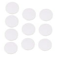 thumbnail image 6 of KALLORY 10Pcs Cotton Paint Canvas for Amateur Practice 10X10CM White Round, 6 of 8