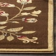thumbnail image 3 of SAFAVIEH Lyndhurst Milo Floral Border Area Rug, Brown/Multi, 6'7" x 6'7" Square, 3 of 4