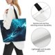 thumbnail image 3 of Disketp Futuristic Jet Ski Adventure Bolsa Tote Estampada para Mujer, Bolso de Hombro y de Mano para Compras y Viajes, 3 of 8