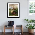 thumbnail image 3 of Art.com The Shepherdess, 1866 Giclee Print by Johann Baptist Hofner, Black Frame Wall Art, 32" x 40", 3 of 5