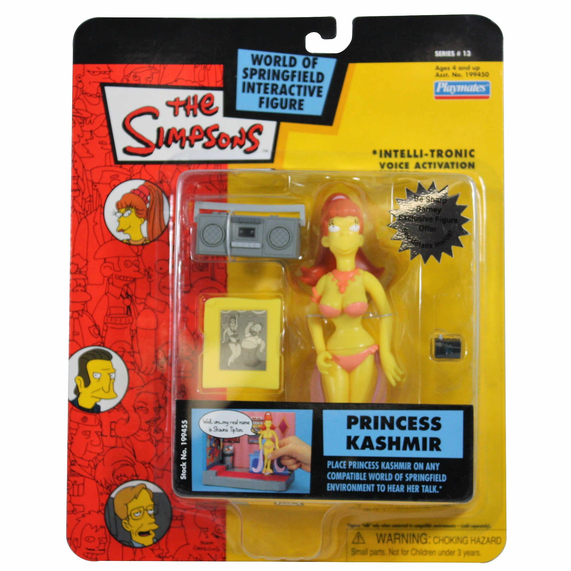 Playmates Toys Simpsons Series 13 Princess Kashmir Action Figure for sale online 