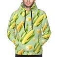 thumbnail image 4 of Hoodies for Men - Fresh Sweet Corn Long Sleeve Comfrt Men'S Fashion Hoodies & Sweatshirts, Sweatshirts for Men Hoodies Pullover Clothing Clothes with Pouch, 4 of 7
