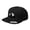 Black, variant on Snapback Hats for Men & Women Animal Wildlife Panda Acrylic Flat Bill Baseball Cap Black Design Only