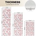 thumbnail image 4 of Pink Cow Milk Strawberry Jar Pattern Kitchen Rugs Sets Of 3,Kitchen Runner Rugs Non Skid Washable,Decorative Kitchen Floor Mats for Kitchen,Sink,Laundry,17"x30"+ 17"x47" + 17"x59", 4 of 6
