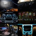thumbnail image 5 of LLC 5m/16ft EL Wire Neon Tube Lights Car Interior Trim Light Strip - Low Power Consumption Advanced Design for Interior Panel Gap Decor, 5 of 5