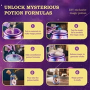 Aomesim Deluxe Potion Kits for Kids, Science Sets with Lights, Sounds & Mist Magic Mix Cauldron Toys, Birthday Halloween Gifts for Girls Ages 10-12