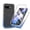 Blue, variant on for Google Pixel 9 Gradient Clear Case with Built-in Screen Protector, Crystal Clear Not Yellowing Case Military Grade Full Body Shockproof Phone Cover for Google Pixel 9, Clear