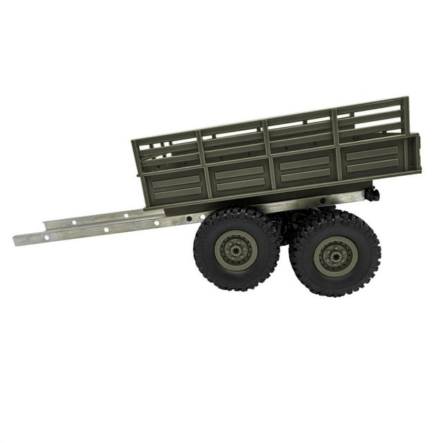 pitrice Plastic RC Trailer DIY Parts Portable Detachable Upgrading Decorative Auto Tire Frame Parts Replace Replacement for WPL B14 B14K Green