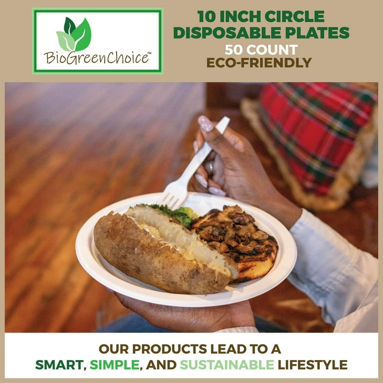 7 Eco-Friendly Disposable Plate – BioGreenChoice