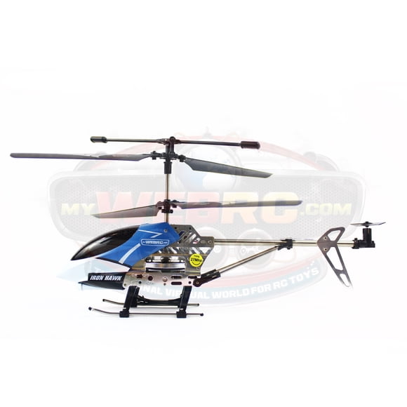 Helicóptero RC My Funky Planet Iron Hawk morado de 3 canales