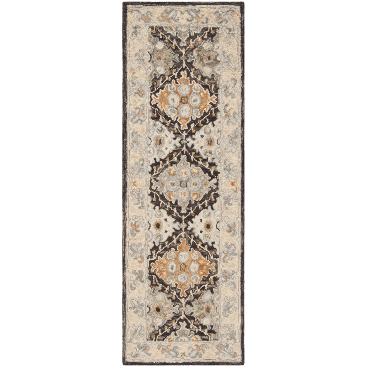 SAFAVIEH Aspen Joaquin Southwestern Area Rug, Beige/Brown, 5' x 5' Round