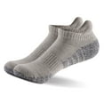 thumbnail image 5 of 6 Pairs Sports Ankle Socks  Athletic Low-cut Socks Thick Knit Autumn Winter Socks Outdoor Fitness Breathable Quick Dry Socks Wear-resistant Warm Socks Lightweight Anti-skid No-Show, 5 of 7